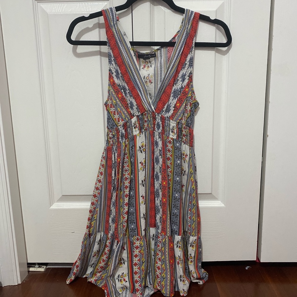 Boho Patterned Dress